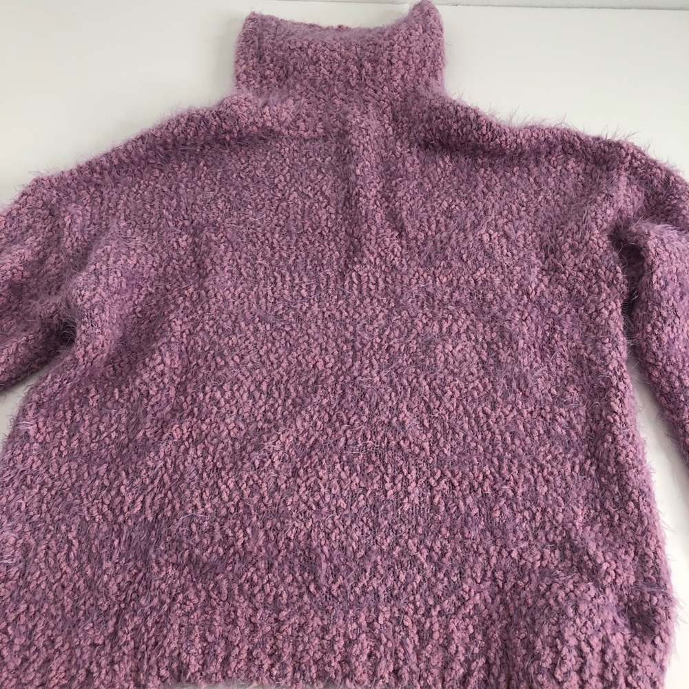 Abound Purple Marled Turtleneck Sweater XL NWT - Picture 3 of 9